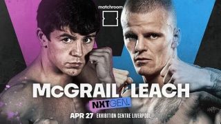 McGrail Vs LeachBoxing McGrail Vs Leach 4/27/24 – 27th April 2024 Watch Boxing HD